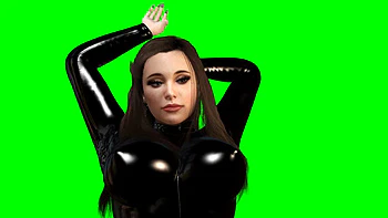 Shiny Busty Latex Girl Rides You – POV Cowgirl (Passthrough)