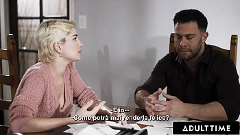 ADULT TIME - Skye Blue Fucks Her Bestie s Cheating Fiancee To Cure His Cold Feet ITALIAN SUBTITLES