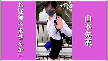 Boss And Cute Junior Have Lunch At A Hotel And Have Sex