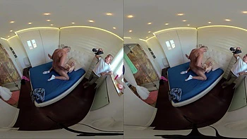 Kyra Hot Behind The Scenes VR Part One - Sloppy Creampie Into