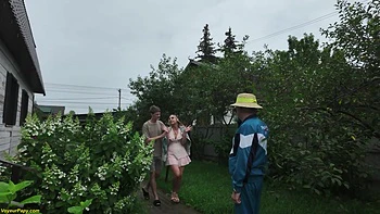 Voyeur Old Man Watches Rough Ass Fucking