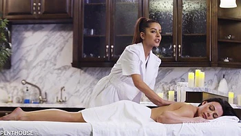 Lesbian Masseuse Vanna Bardot Has a Magic Tongue