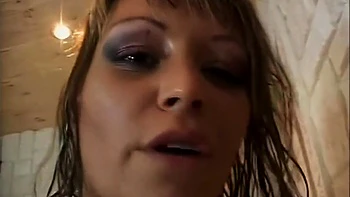 Sexy Blonde Pussy Fucking Big Dick Sucking In The Bathroom - Celia Jones, Malou Rouge And Denise La Bouche