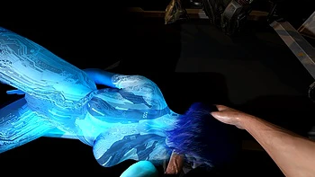Cortana Sucking Master Chief's Dick