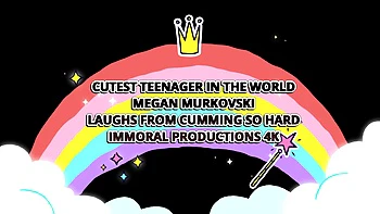 Cutest 18+ Teenager In The World Megan Murkovski Laughs From