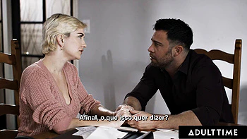 ADULT TIME - Skye Blue Fucks Bestie's Cheating Fiancee To Cure His Cold Feet!