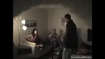 Hot Babe had sex with dude caught by her boyfriend