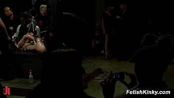 Bobbi Brixton - Spanking And Gangbang Fucking Of Slave