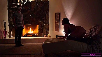 Stepmom Ariella Ferrera Fucking Some Cock With His Gfs Assistance