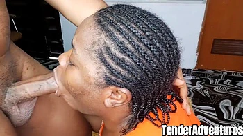 Sloppy Blowjob And Deep Throat Ends In Doggy Creampie