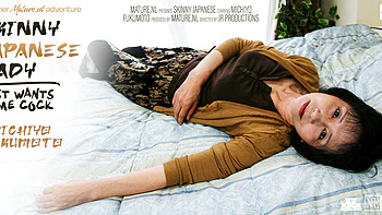 Skinny Japanese Lady Michiyo Fukumoto Wants To Get Fucked & Creampied