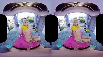 VR Ride Yellow Shirt: Cowgirl, Babe  Pov Porn