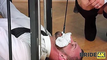 Charlotte Grey In Slutty Bride Gets Fucked Right Before The Wedding