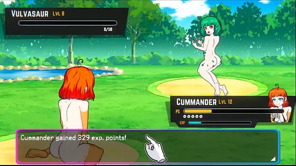 Oppaimon [Pokemon parody game] Ep.5 small tits naked girl sex fight for training