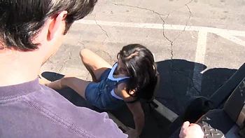 Busty Greatful Brunette Shows Her Appreciation for Help