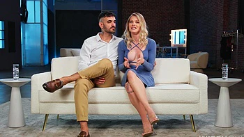 The guy watches his wife riding the huge black cock of Jax Slayher