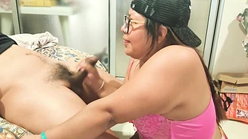 Again With A Single Stepmother I Met On Facebook, She Wants To Swallow Her Milk Of The Day