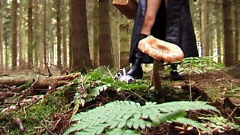 Busty cougar gets submissive