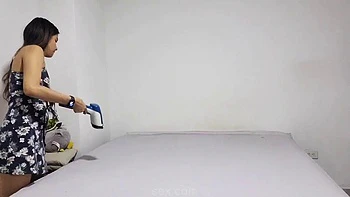 Bedtime Tease  Soft Sheets with a Naughty Dress part vol1 by LennaRushh: Porn