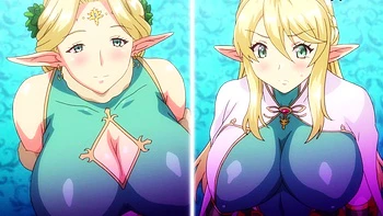 Kyonyuu Elf Oyako Saimin Ep 1