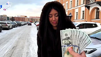 Sexist strangers suggest largest cash for public cumwalk