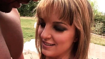 Want to cum while gazing at a hot stunner on a dark hued