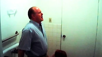 Filthy office whore sucks boss