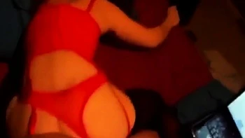 Miss Lingerie Offers Her Butt to a Lucky POV Viewer