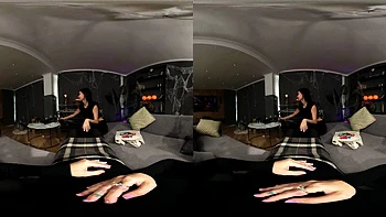 Halloween Threesome with Her Best Friend and a Vampire