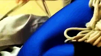 Spandex and hogtied (Amateur Femdom with Jade)