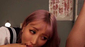 Beautiful Japanese Babe Fucks Her Classmate