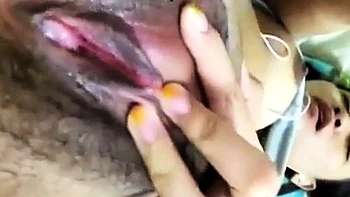 Malaysian Babe in Hijab Masturbates