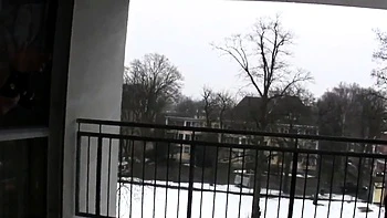 German Blonde in Latex Hardcore Photo Shoot