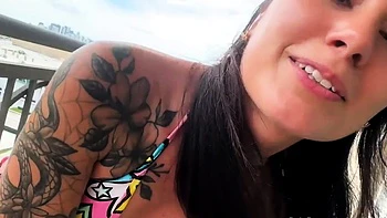 Public Balcony Sex With Horny Step Sister [HD Porn] -