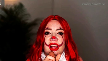 Delightful redhead uses toy to masturbate