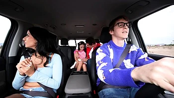 Brunette Bombshell Amber Summer Surrenders to Intense