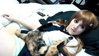 Hot amateur webcam teen masturbates for their fans