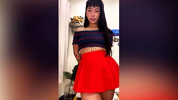 Japanese teen ass finger