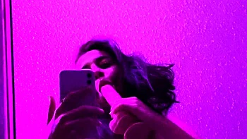 Big boobs milf masturbates with her dildo