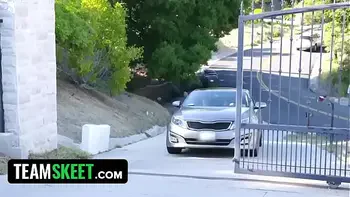 TeamSkeet Classics - Huge Boobed Stepsister Slips Her Tight Dress Up And Takes Her Stepbro's Dick