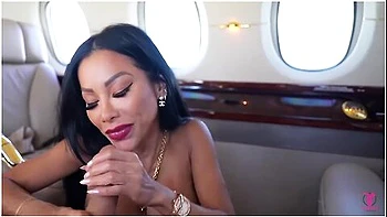 Asian Spinner Cj Miles Fucks Teddy On Private Jet To Bahamas