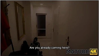 Woman Is Old But Still Wants To Fuck So Boss Stepson Helps Her