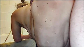 Hairy Pussy And Dick Masturbate Doggy Fuck Saggy Tits And Belly And Creampie