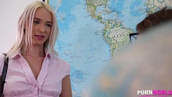 Lesbian Teacher Punishes Student