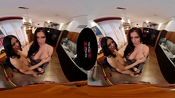 2 hotties: Cowgirl, Big Ass  Vr VR Porn