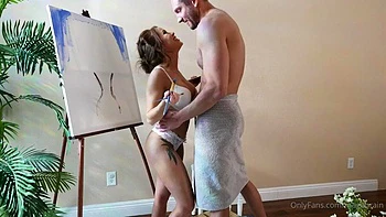 When Your Art Doesn t Sell LOL: Blowjob, Doggy  Cowgirl Porn