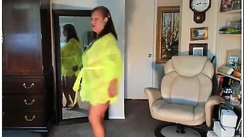 Sexy Dancing - Mature Latina Woman Dancing Sexy In My Short Lace Negligee Lingerie