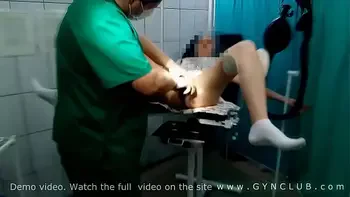 Enema and 2 orgasm on gyno room