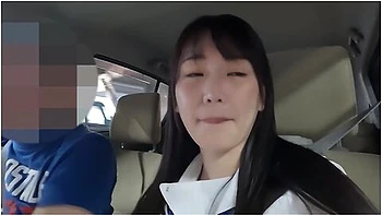 Cute Japanese Idolaccess The Back Red.suddenly Gave Me Blowjob & Handjob In The Car