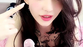 Japanese teen uses toys to pleasure pussy